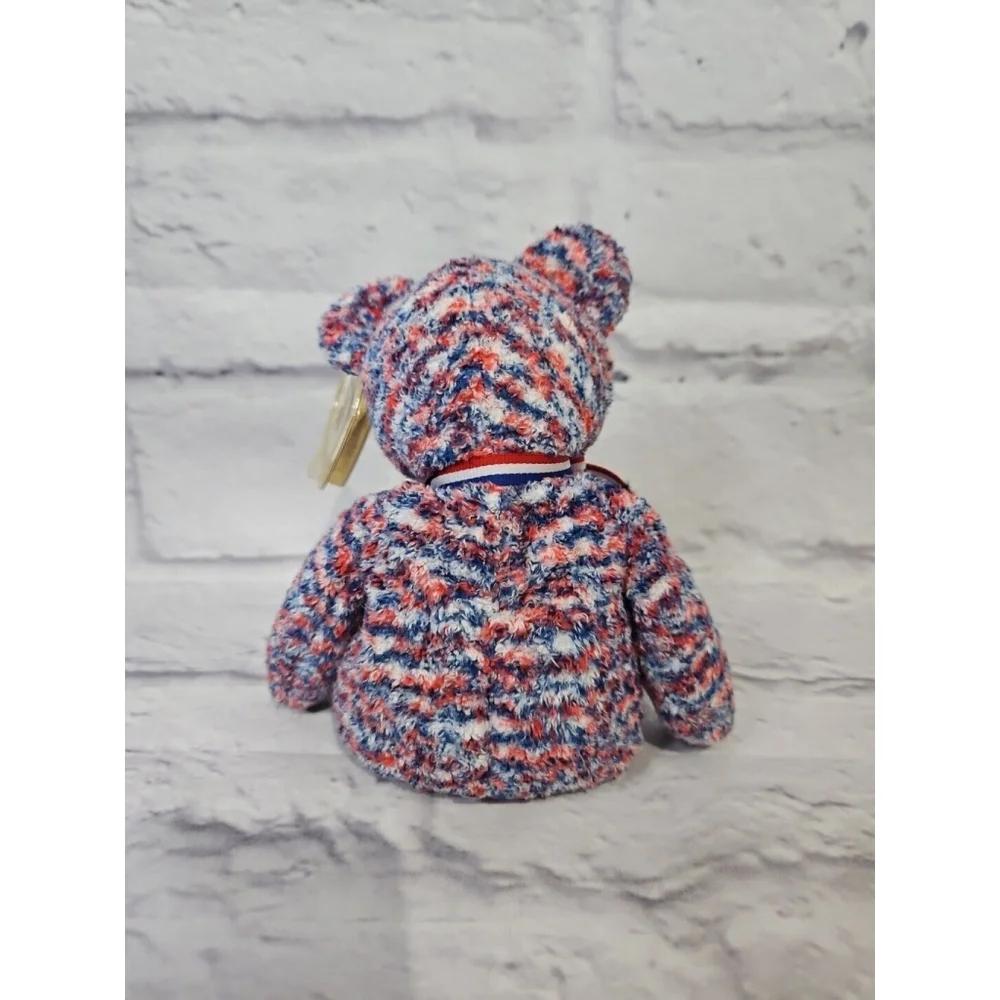 TY Beanie Baby USA America Bear Retired